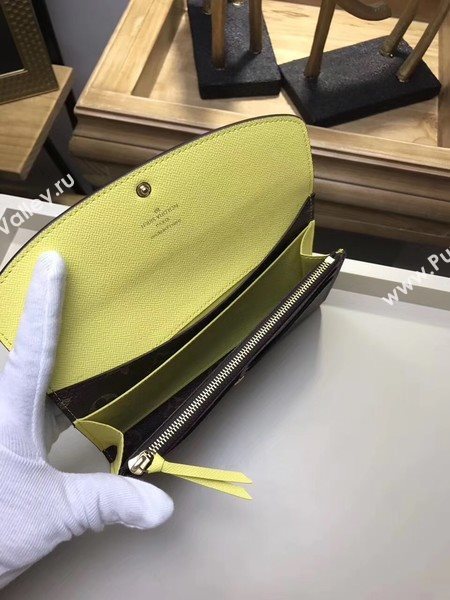 Louis Vuitton Monogram Canvas EMILIE WALLET M61289 Yellow