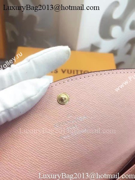 Louis Vuitton Monogram Canvas Emilie Wallet M60136 Pink