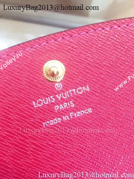 Louis Vuitton Monogram Canvas Emilie Wallet M60136 Rose