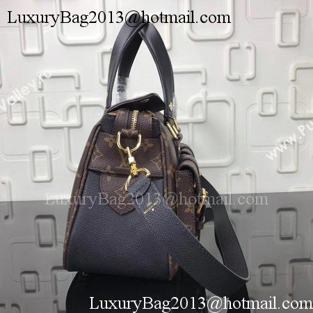 Louis Vuitton Monogram Canvas MANHATTAN Bag M43482 Black