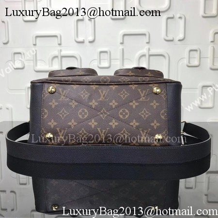 Louis Vuitton Monogram Canvas MANHATTAN Bag M43482 Black