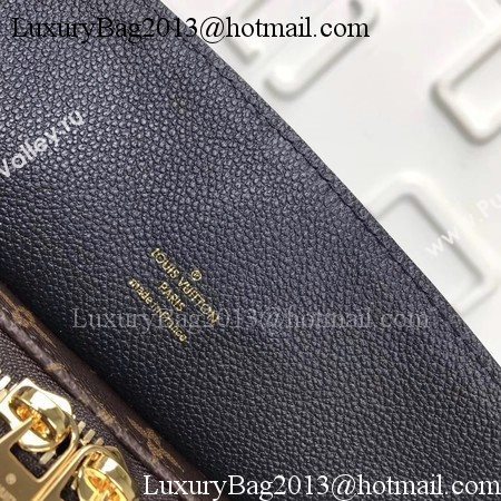 Louis Vuitton Monogram Canvas MANHATTAN Bag M43482 Black