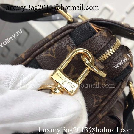 Louis Vuitton Monogram Canvas MANHATTAN Bag M43482 Black