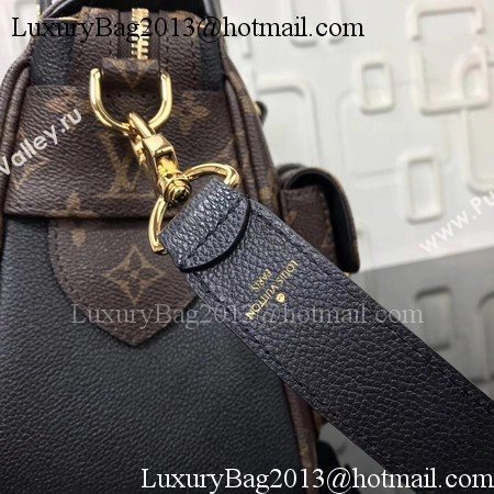 Louis Vuitton Monogram Canvas MANHATTAN Bag M43482 Black