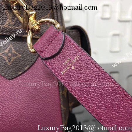 Louis Vuitton Monogram Canvas MANHATTAN Bag M43482 Wine