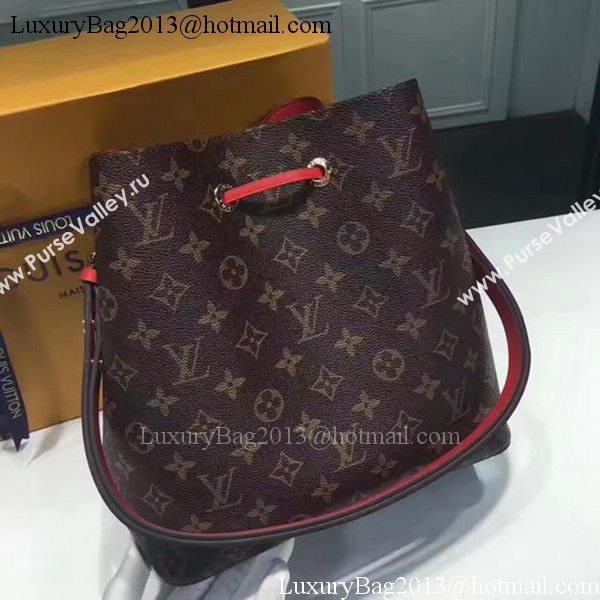 Louis Vuitton Monogram Canvas NEONOE M44022 Red