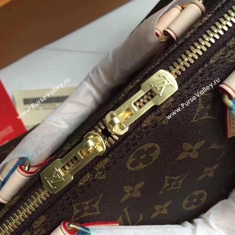 Louis Vuitton Monogram Canvas Speedy 30 with Shoulder Strap M40391