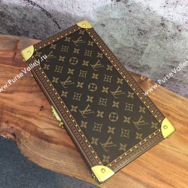 Louis Vuitton Monogram Canvas Watches Box 40664 Red