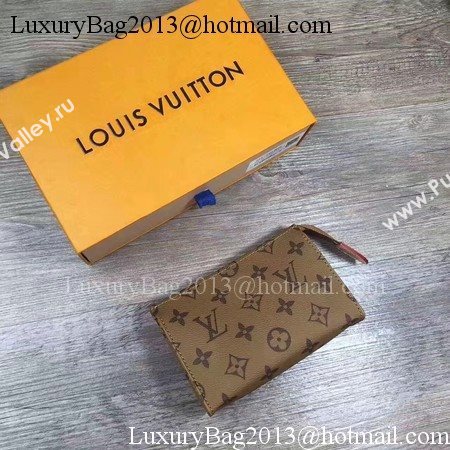 Louis Vuitton Monogram Canvas TOILETRY POUCH 15 M47546 Brown