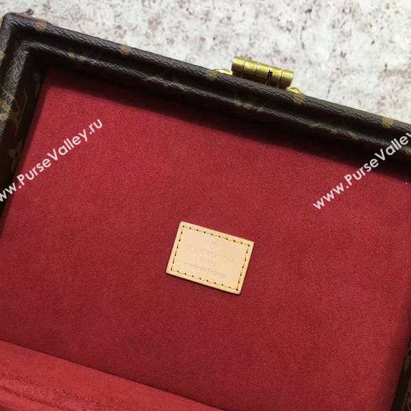 Louis Vuitton Monogram Canvas Treasure Box 40666 Marroon