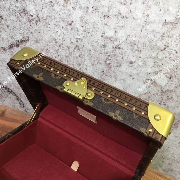 Louis Vuitton Monogram Canvas Treasure Box 40666 Marroon