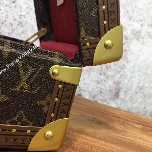 Louis Vuitton Monogram Canvas Treasure Box 40666 Marroon