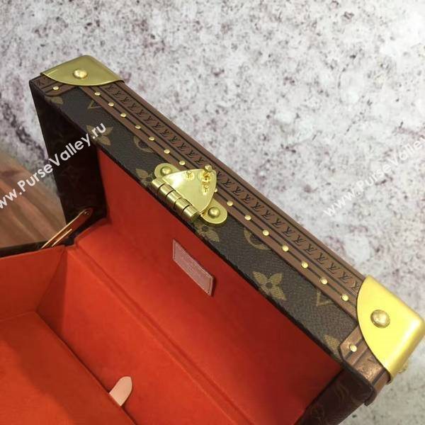 Louis Vuitton Monogram Canvas Treasure Box 40666 Light Red