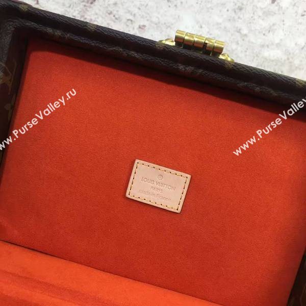 Louis Vuitton Monogram Canvas Treasure Box 40666 Light Red