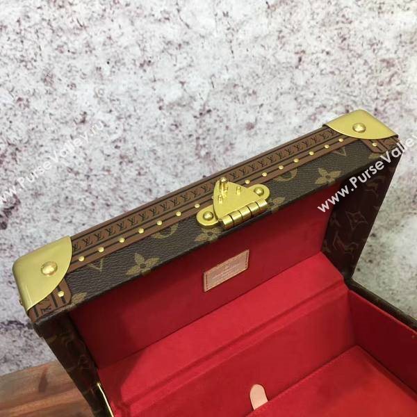 Louis Vuitton Monogram Canvas Treasure Box 40666 Red