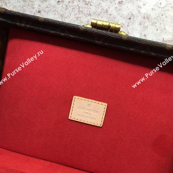 Louis Vuitton Monogram Canvas Treasure Box 40666 Red