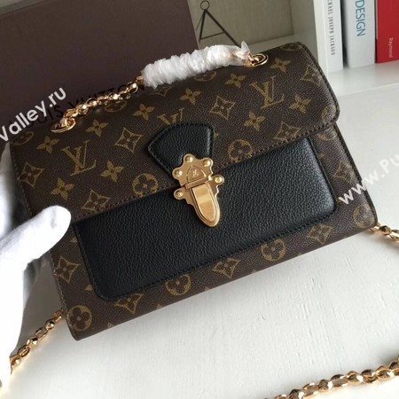 Louis Vuitton Monogram Canvas VICTOIRE M41730 Black