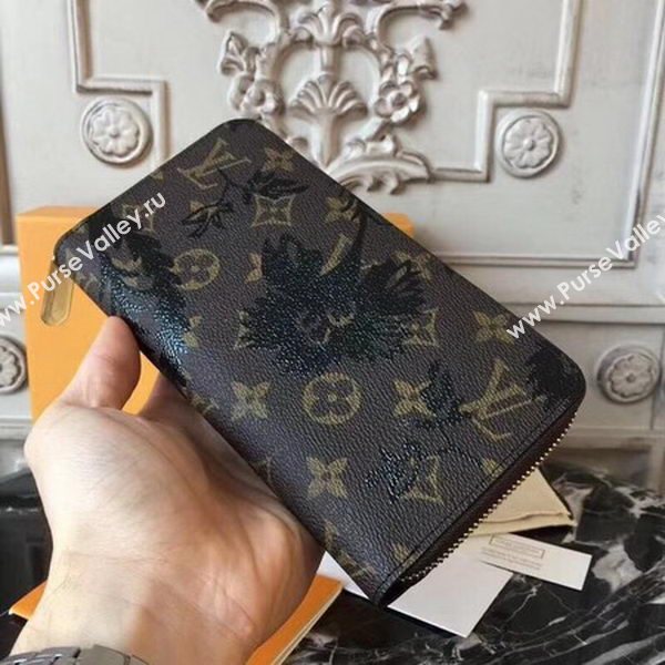 Louis Vuitton Monogram Canvas Zippy Illustre Wallet M60017