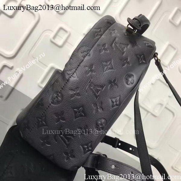 Louis Vuitton Monogram Empreinte SORBONNE BACKPACK M44016 Black