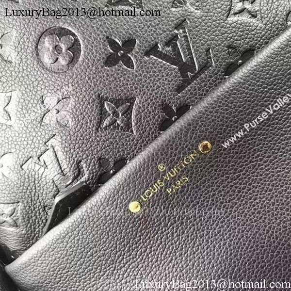 Louis Vuitton Monogram Empreinte SORBONNE BACKPACK M44016 Black