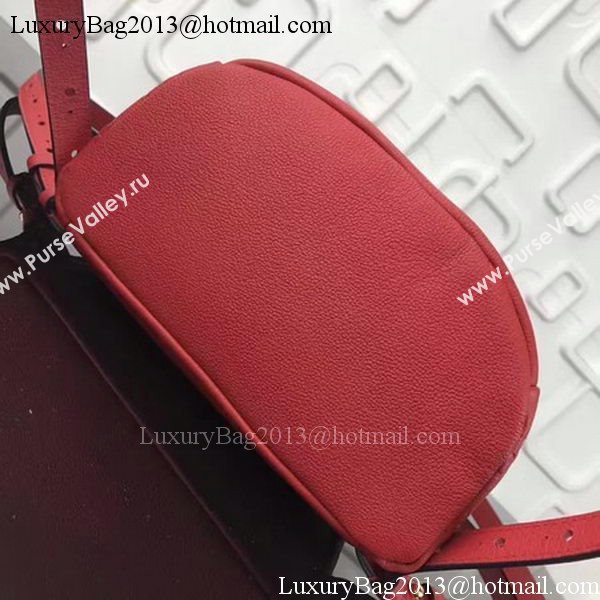 Louis Vuitton Monogram Empreinte SORBONNE BACKPACK M44016 Red