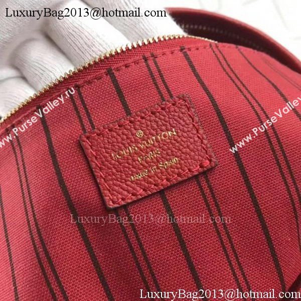 Louis Vuitton Monogram Empreinte SORBONNE BACKPACK M44016 Red