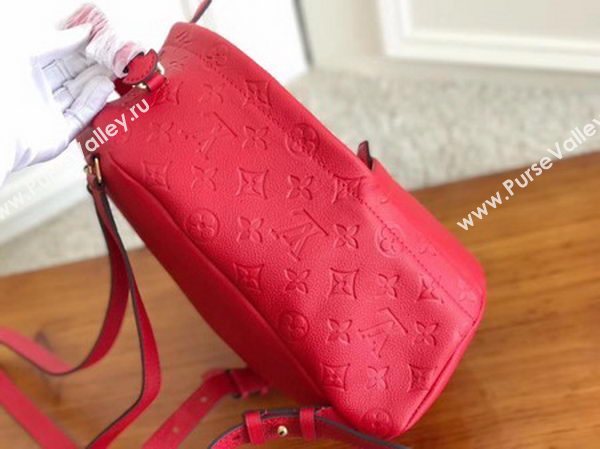 Louis Vuitton Monogram Empreinte SORBONNE BACKPACK M44019 Red