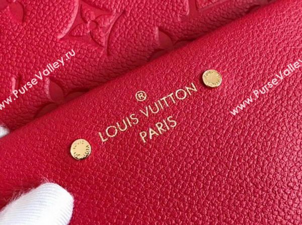 Louis Vuitton Monogram Empreinte SORBONNE BACKPACK M44019 Red