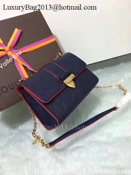 Louis Vuitton Monogram Empreinte SAINT SULPICE PM M43393 Blue