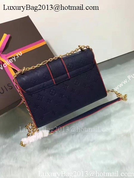 Louis Vuitton Monogram Empreinte SAINT SULPICE PM M43393 Blue