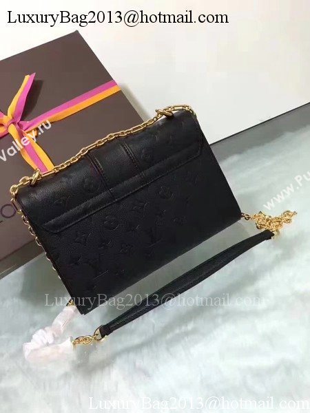 Louis Vuitton Monogram Empreinte SAINT SULPICE PM M43393 Black