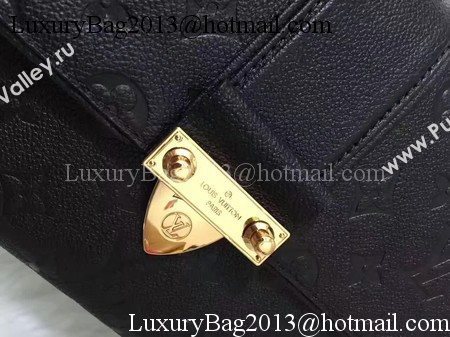 Louis Vuitton Monogram Empreinte SAINT SULPICE PM M43393 Black