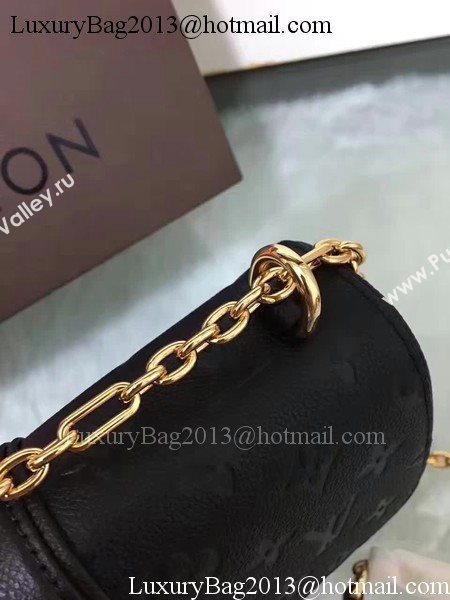 Louis Vuitton Monogram Empreinte SAINT SULPICE PM M43393 Black