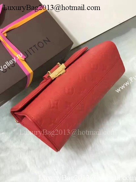 Louis Vuitton Monogram Empreinte SAINT SULPICE PM M43393 Red