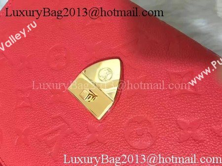 Louis Vuitton Monogram Empreinte SAINT SULPICE PM M43393 Red