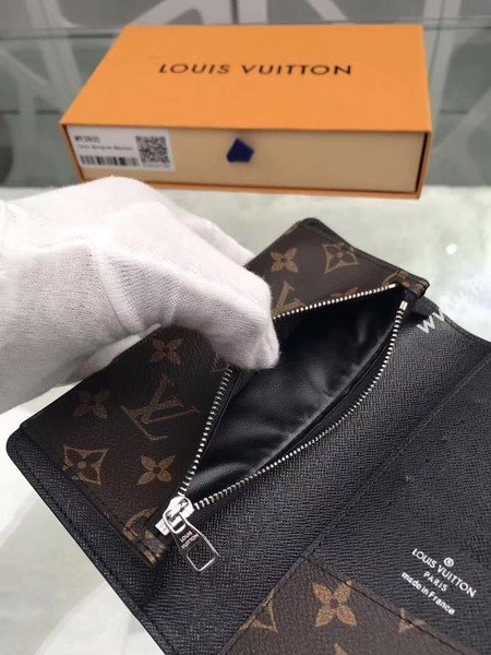 Louis Vuitton Monogram Macassar Canvas Tanon Wallet M93800