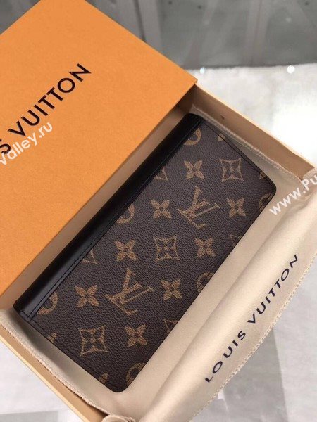 Louis Vuitton Monogram Macassar Canvas Tanon Wallet M93800