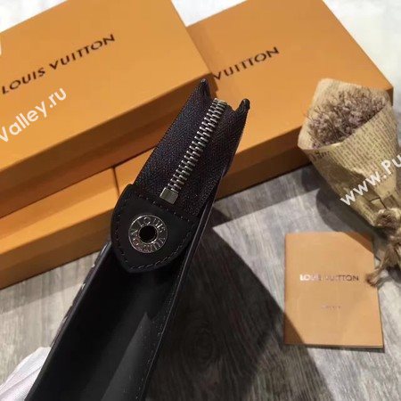 Louis Vuitton Monogram Savane Canvas POCHETTE VOYAGE MM M66639 Black