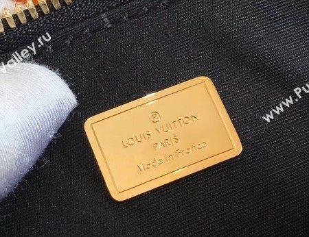 Louis Vuitton Monogram Vernis ALMA BB M54704 Black