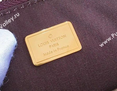 Louis Vuitton Monogram Vernis ALMA BB M54704 Brown