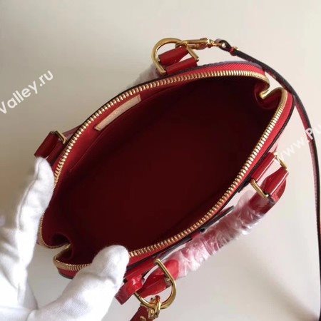 Louis Vuitton Monogram Vernis Alma BB M91606 Red