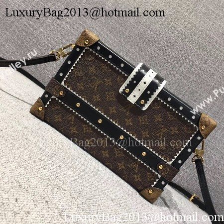 Louis Vuitton PETITE MALLE Monogram Canvas Bag M44154