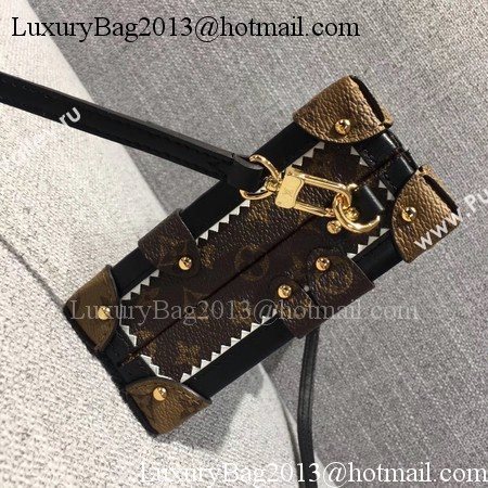 Louis Vuitton PETITE MALLE Monogram Canvas Bag M44154