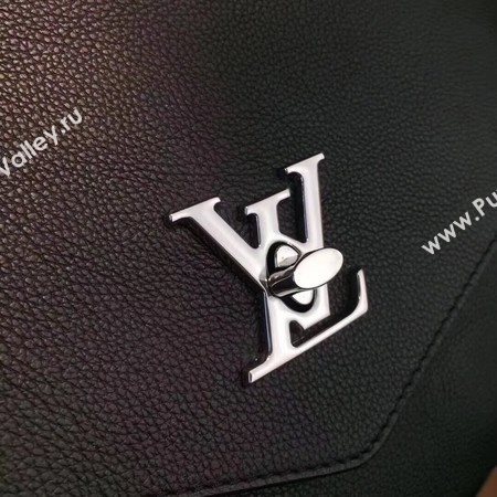 Louis Vuitton Soft Calfskin MY LOCKME M54849 Black