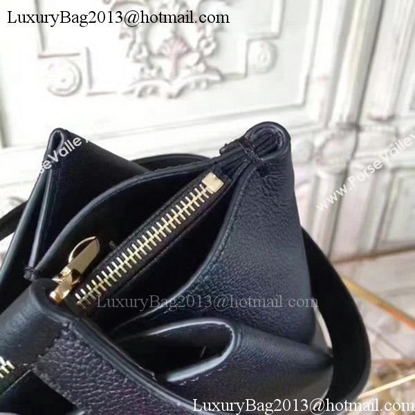 Louis Vuitton Soft Calfskin LOCKMETO M54572 Black