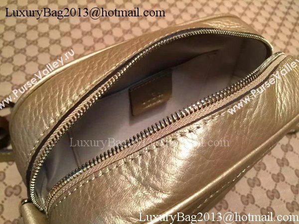 Gucci Soho Calfskin Leather Disco Bag 308364 Gold