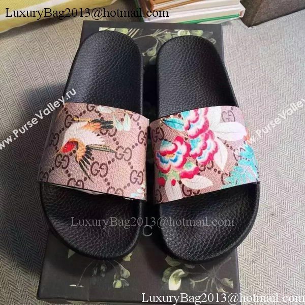 Gucci Slippers Leather GG759 Bird