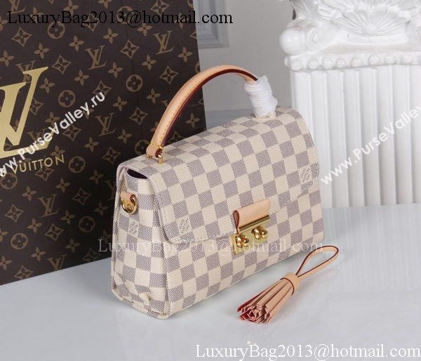 Louis Vuitton Damier Azur Canvas CROISETTE Bag N41581