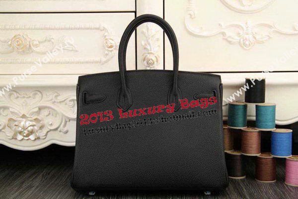 Hermes Birkin 35CM 30CM Tote Bag Original Leather HB35O Black