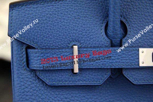 Hermes Birkin 35CM 30CM Tote Bag Original Leather HB35O Blue
